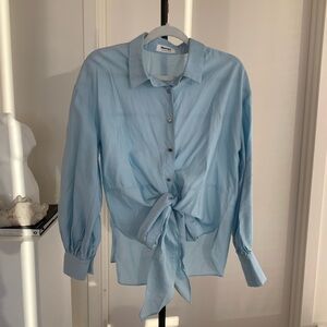 Baby Blue Button Down